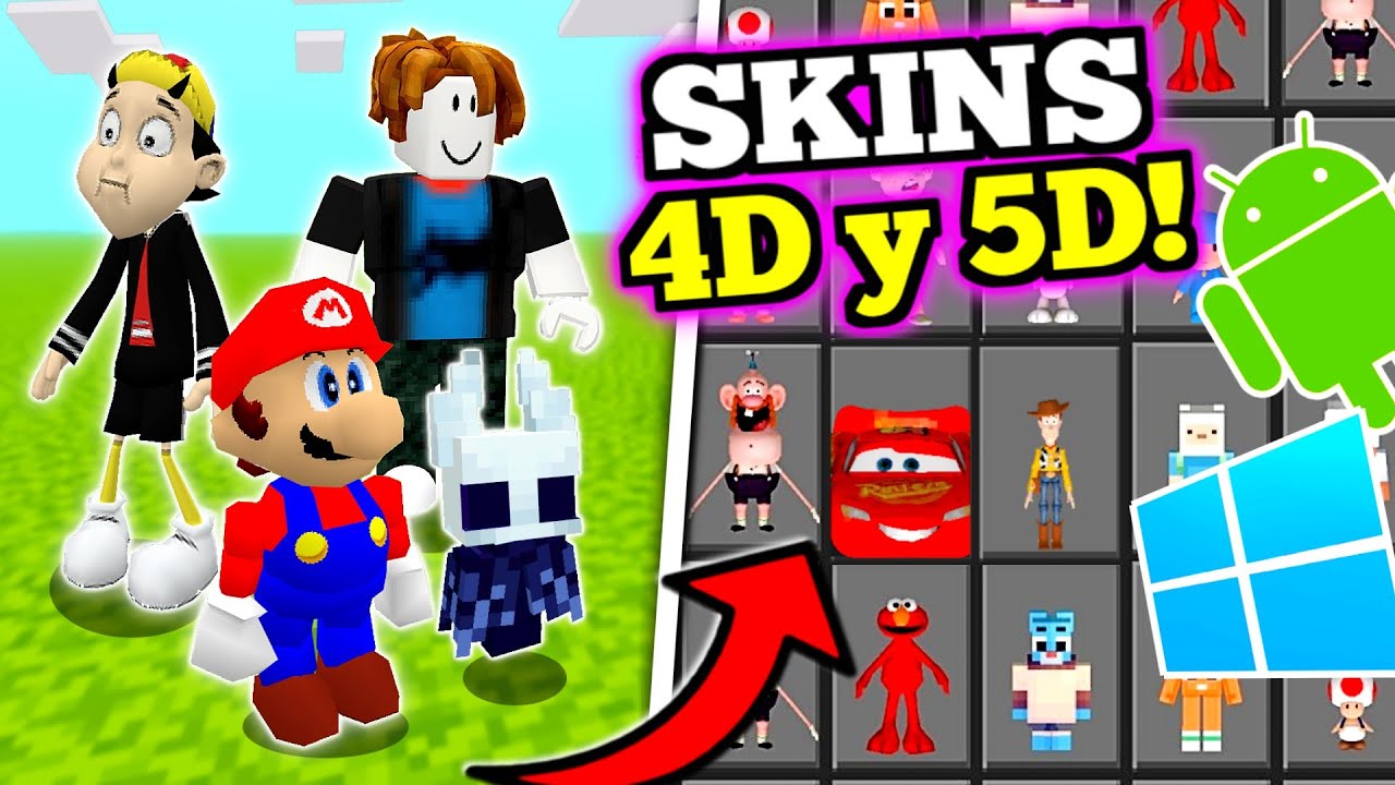 Premium 5D Skin Pack Replacer (26.x, 1.21) – 500+ Animated Characters for MCPE