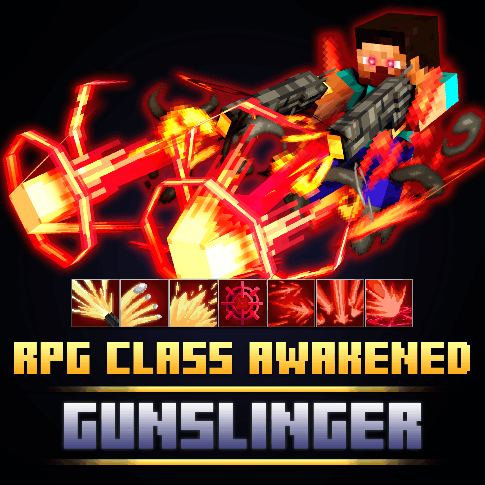 Awakened Gunslinger Model – Unleashes A Magical Gunslinger With Explosive Missile Barrages