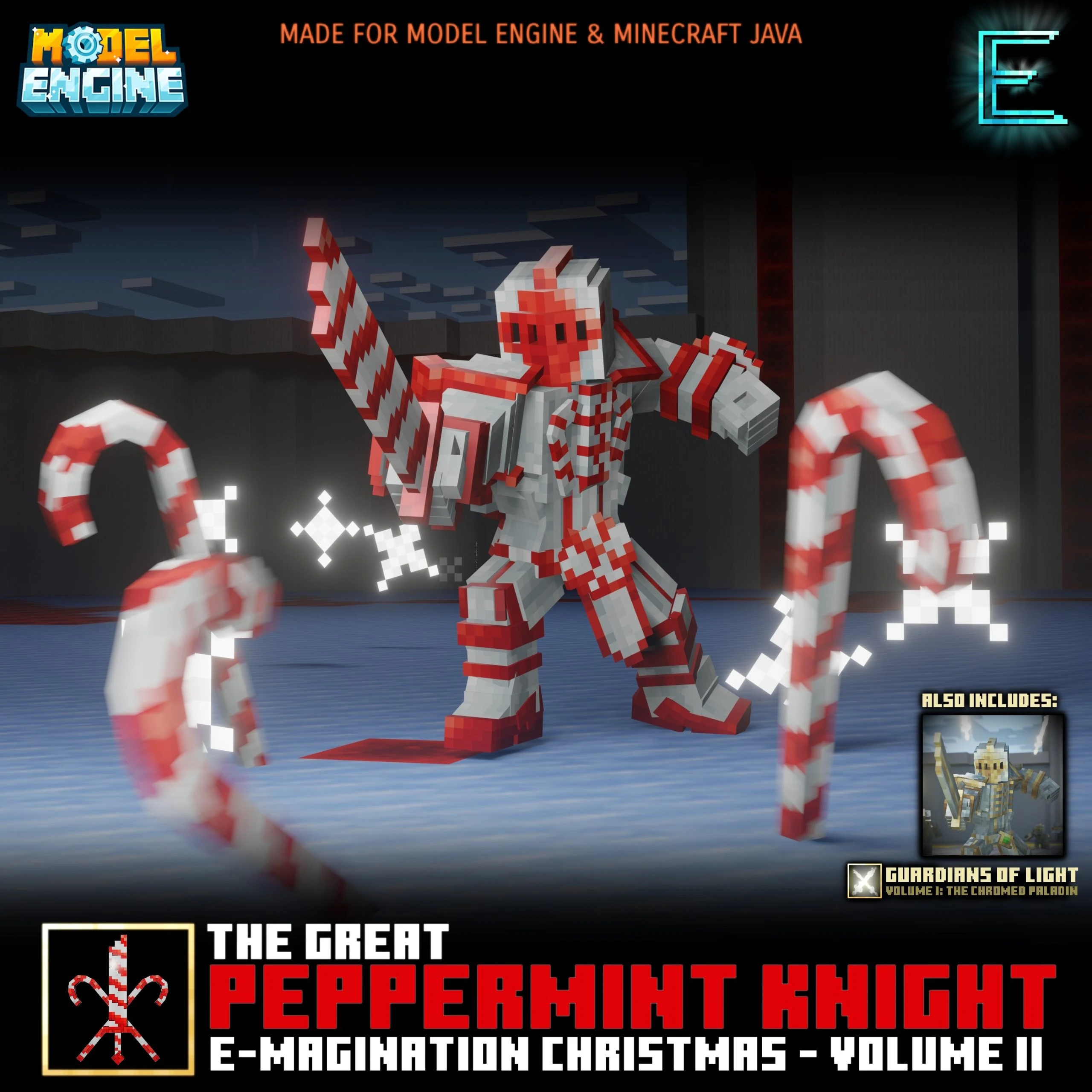 Chromed Paladin Peppermint Boss Model – Unleashes Epic Boss Combat Encounters