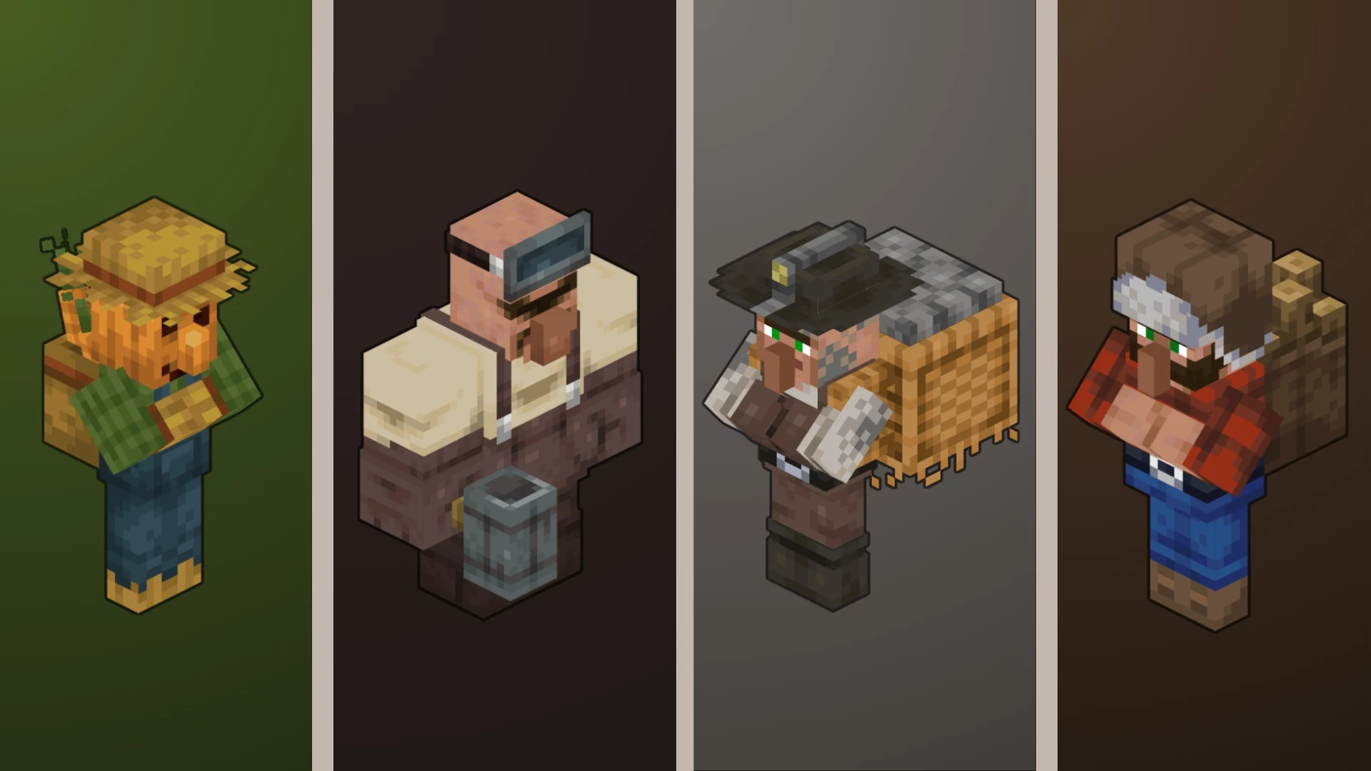 Advanced Villagers Model – Adds Animated Villagers with Custom Professions