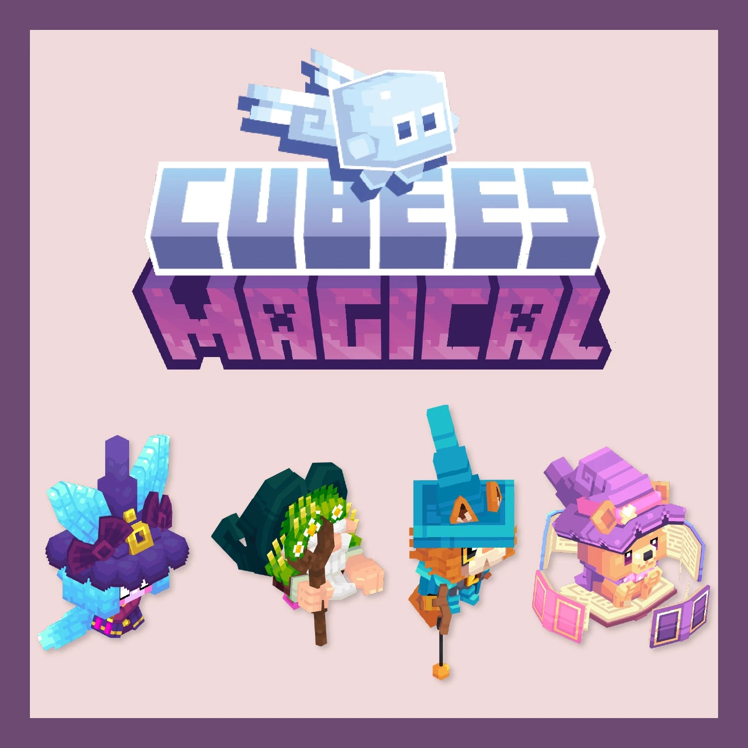 Cubees Magical Pack Model – Adds Four Unique Magical Pet Companions
