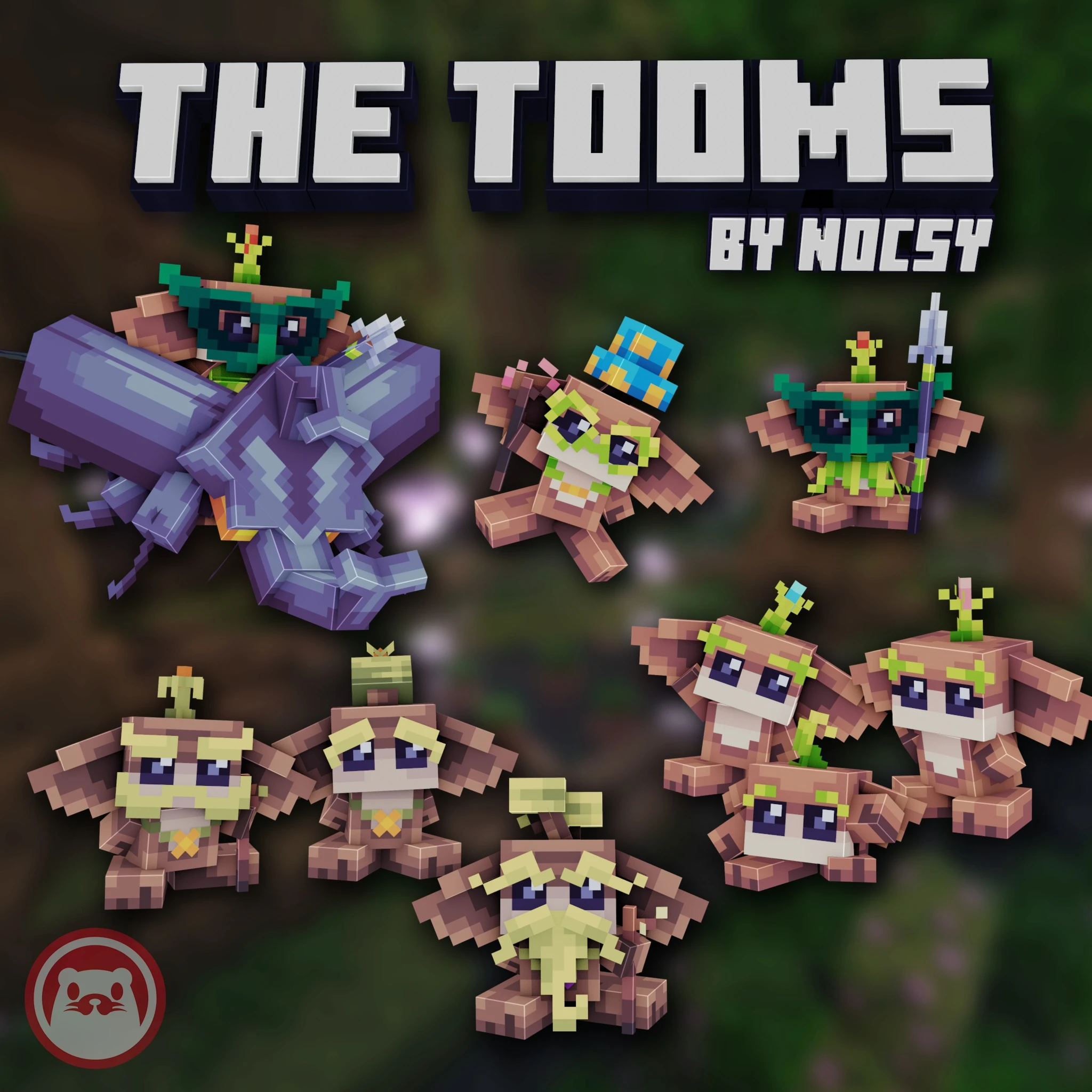 The Tooms Model – Unleashes Toom Creatures with Fierce Rhino Beetle Mounts