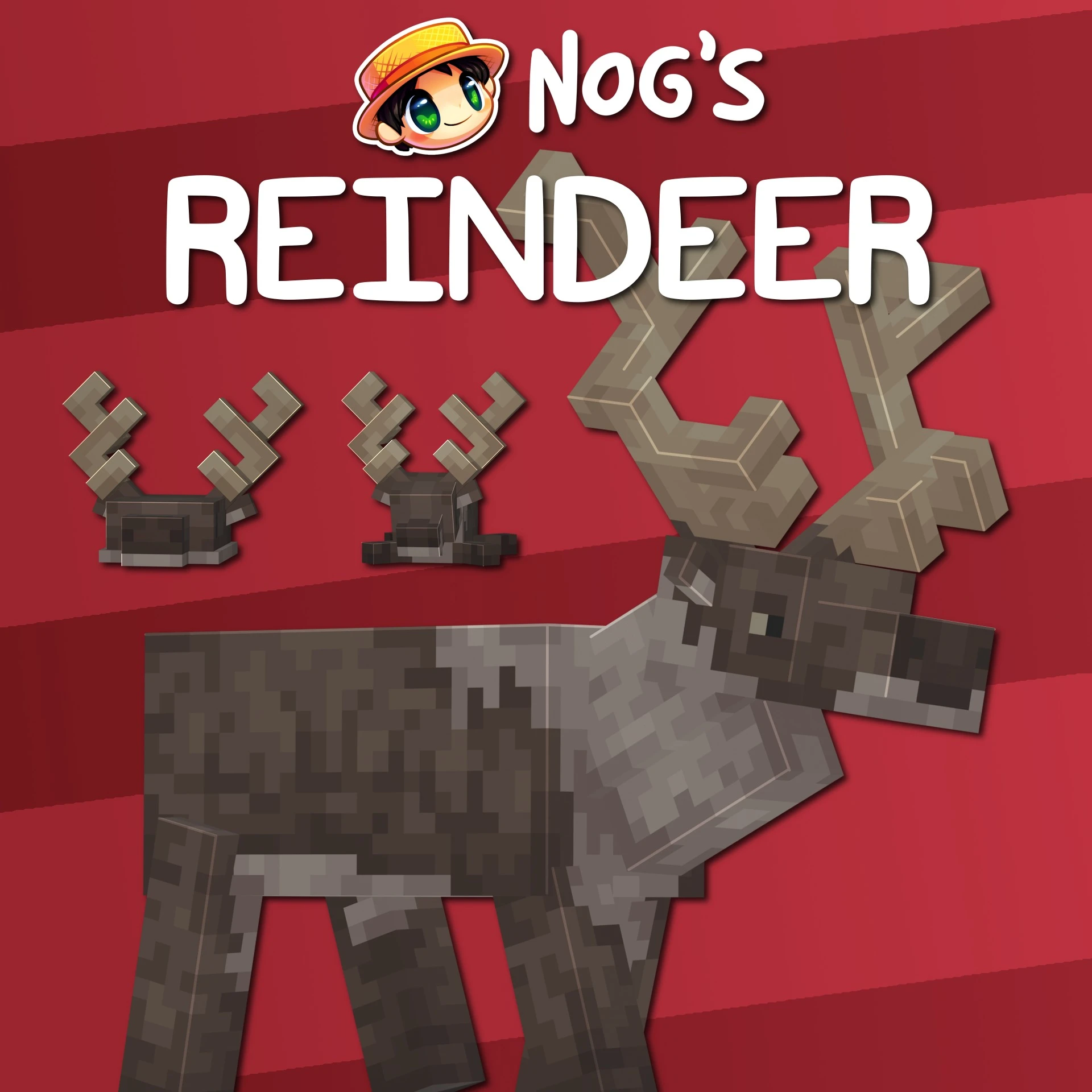 Nogs Reindeer Model – Unleashes Festive Reindeer Mobs with Unique Animations