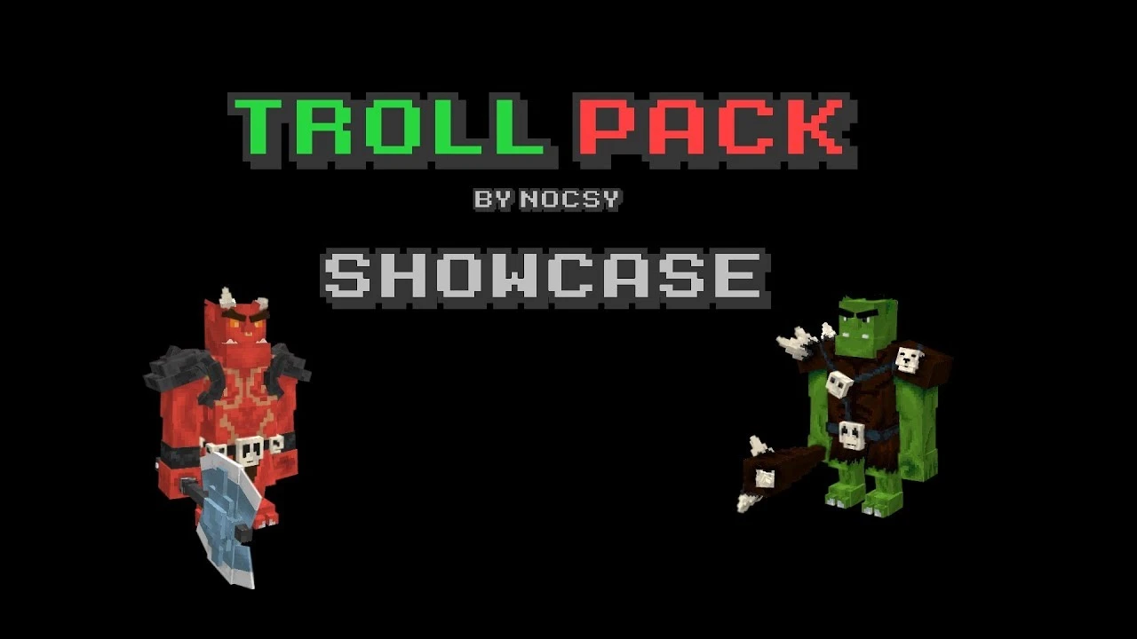Troll Mobpack Model – Unleashes Dangerous Cave Trolls