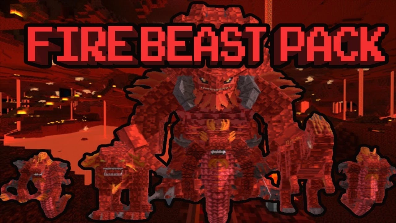 Fire Beast Pack Model – Unleashes Fierce Fiery Creatures