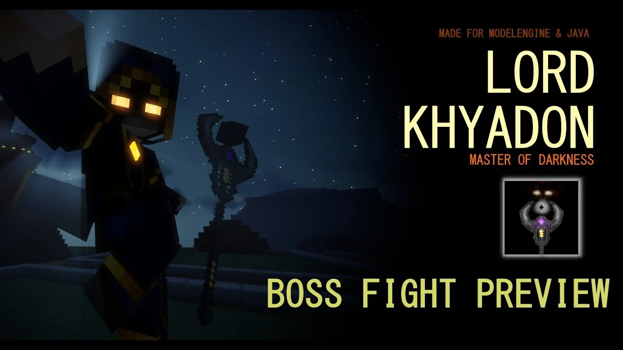 Lord Khyadon Darkness Staff Model – Unleashes Void Boss Combat