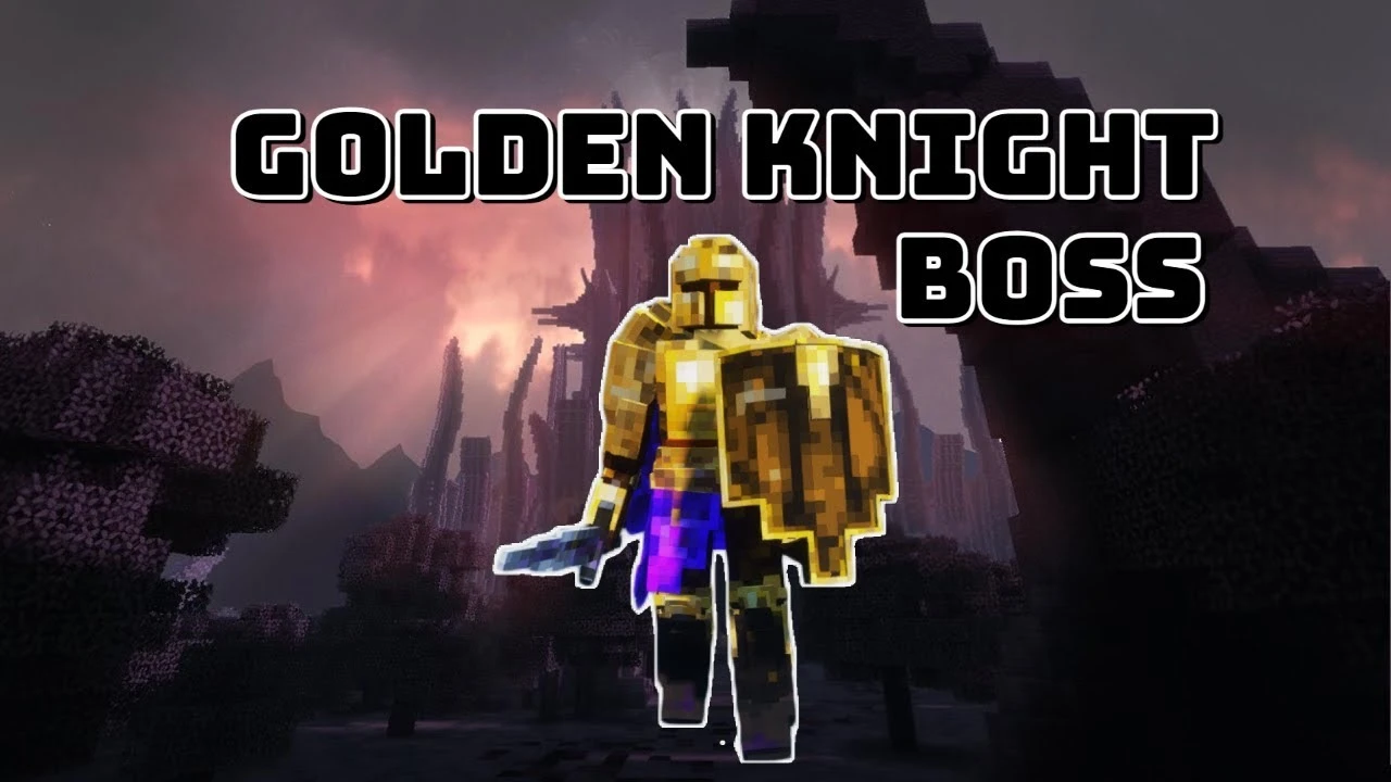 Golden Knight Model – Unleashes Formidable Golden Boss