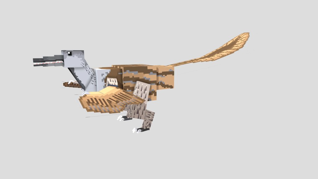 Dinosaur  Overoraptor chimentoi - Minecraft