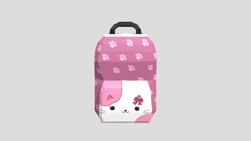 Kawaii Chan Cat Backpack