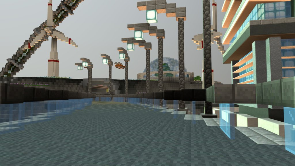 PvP Map ~ Futuristic City