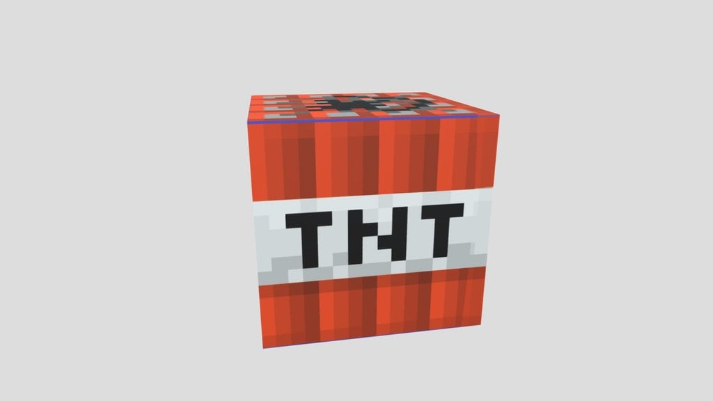 Minecraft Block TNT
