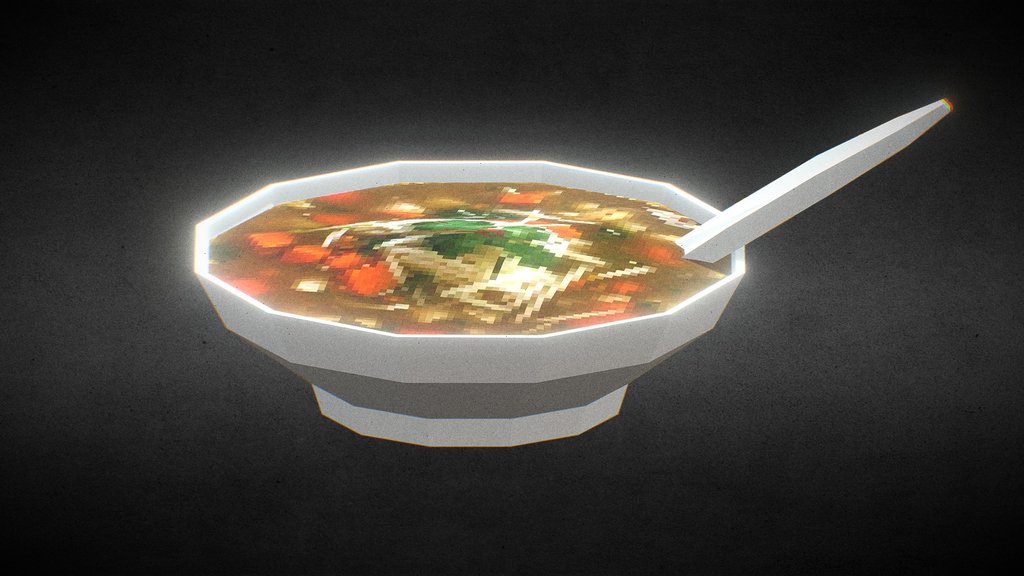 PSX Low-Poly Soup