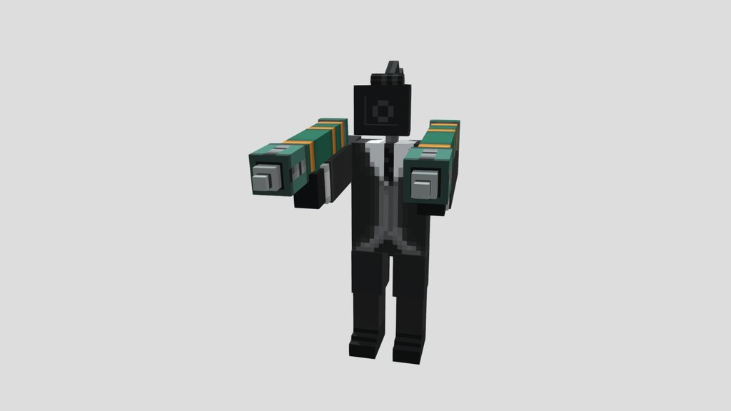 Double Bazooka Large Cameraman