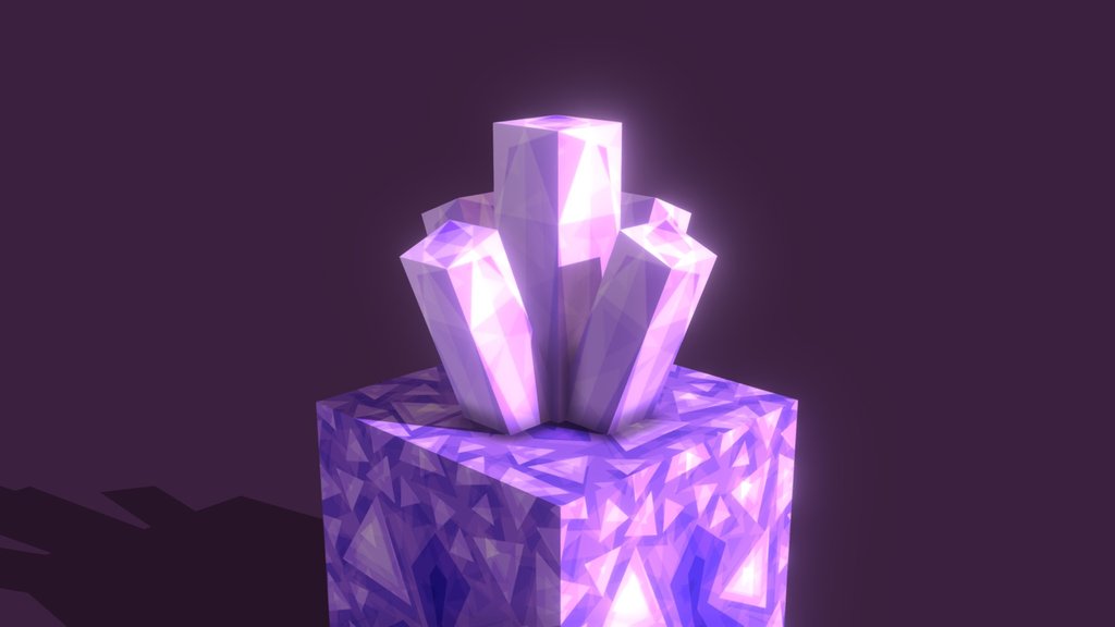 Minecraft Amethyst Crystal ─ Sapixcraft