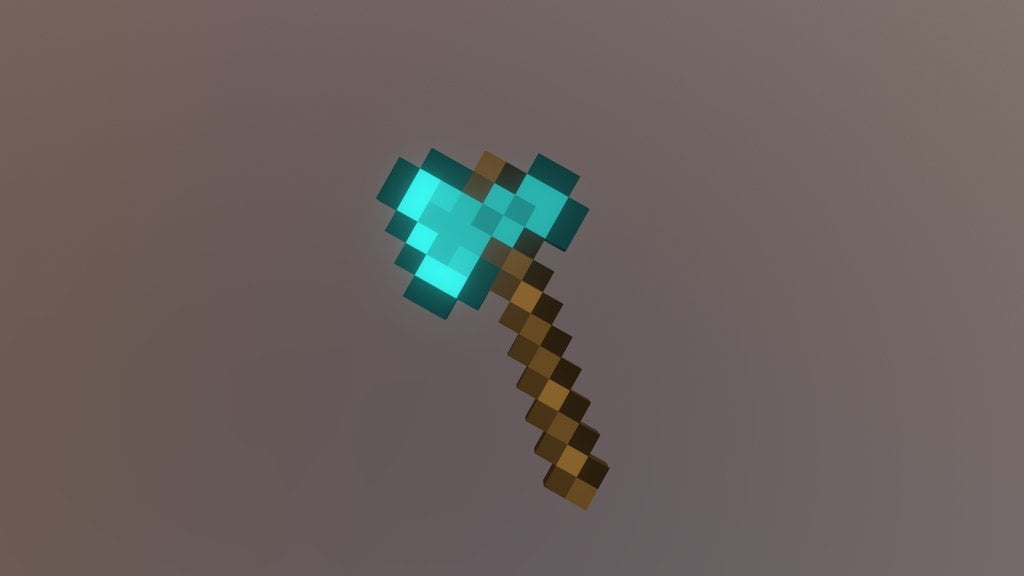 Minecraft Diamond Axe