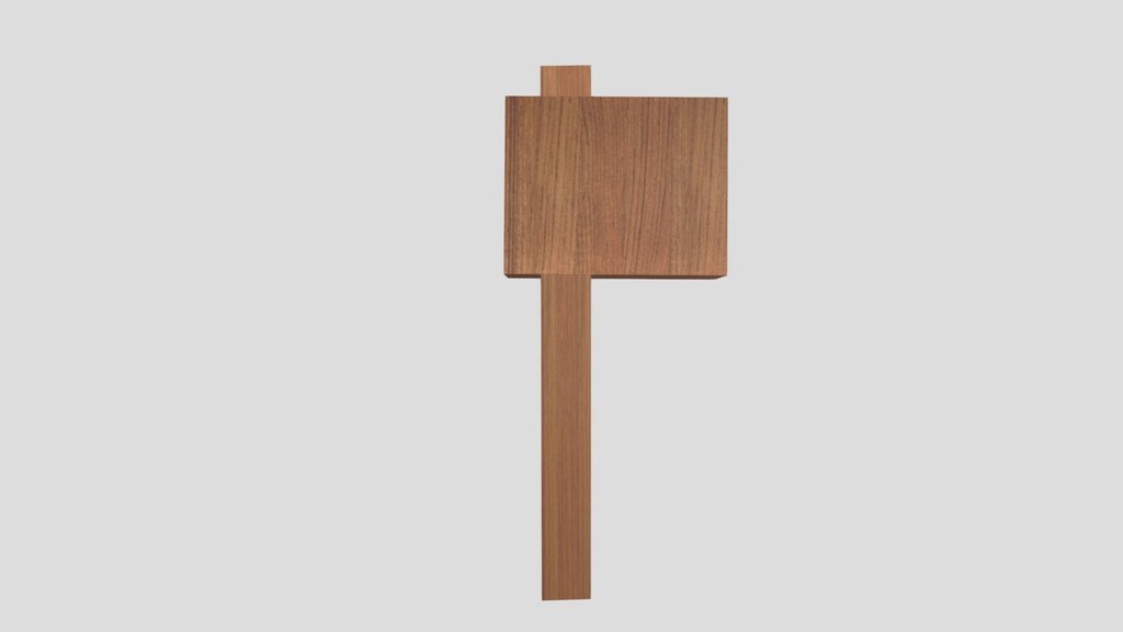 Wood axe
