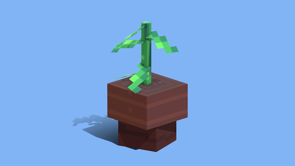 A low poly Pot
