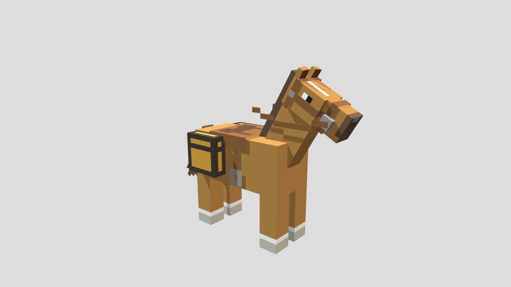 Minecraft Horse | Bare Bones
