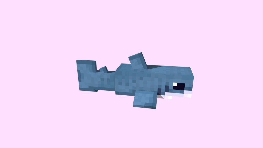 Voxel Blåhaj