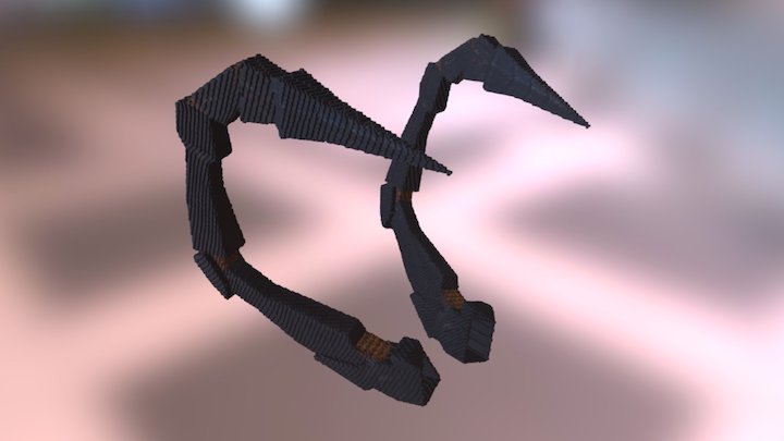 Minecraft 3D Model ~ YellowJacket's Weapons