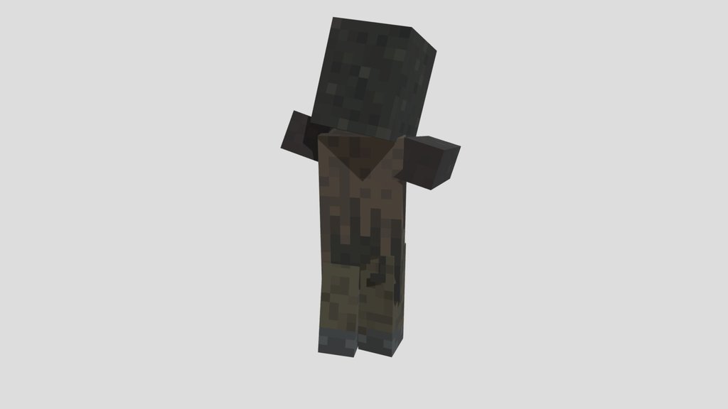 Villager Zombie No Mutation
