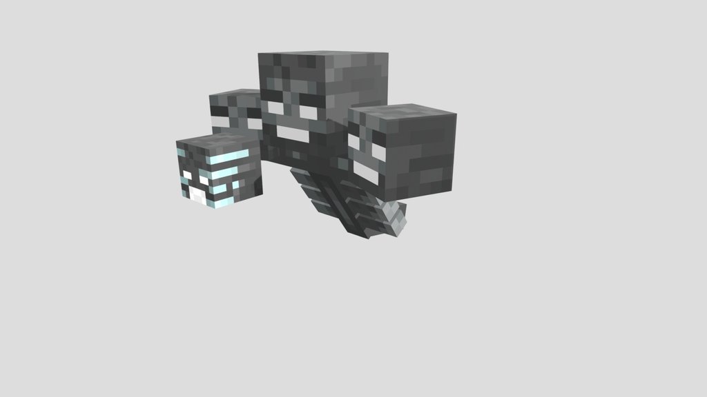 Minecraft Animated Wither Boss