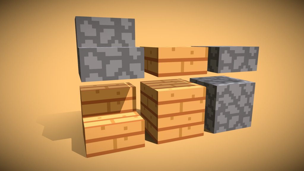 Minecraft's trailer basic building blocks