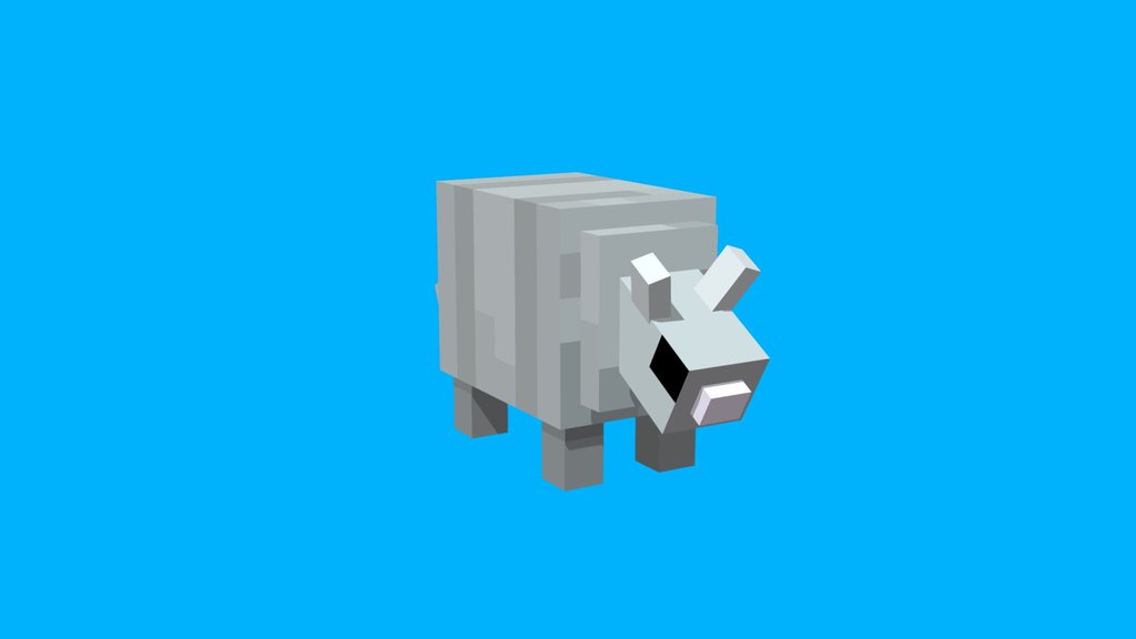 Blocky Armadillo