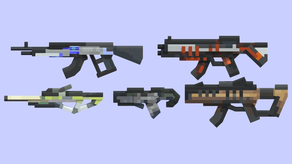 [2] Guns*5 | minecraft