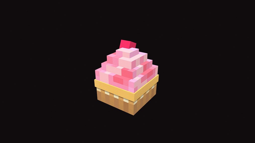 Pink Cupcake