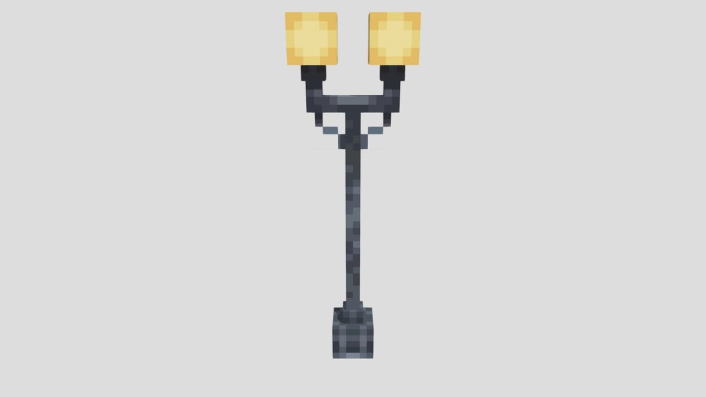 Minecraft Park Lamppost