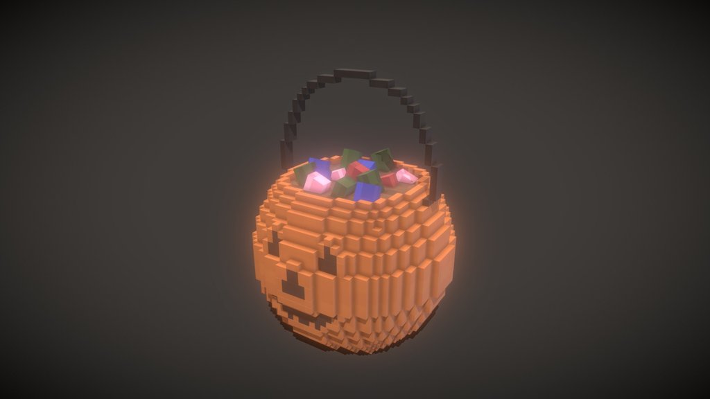 Jack o' Lantern Candy Bucket
