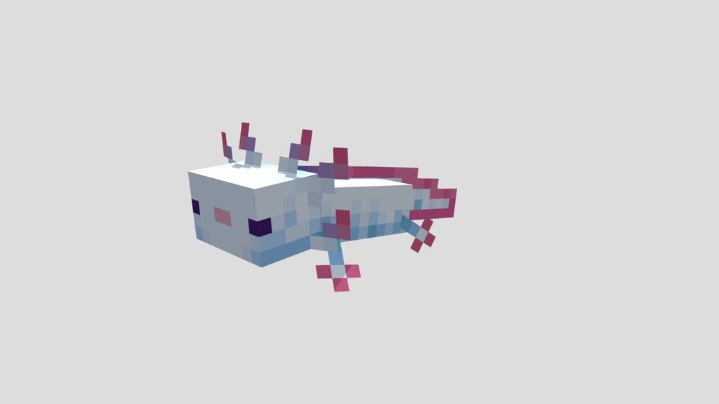 white axolotl