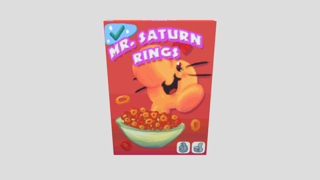 Cereal Mr. Saturn Rings