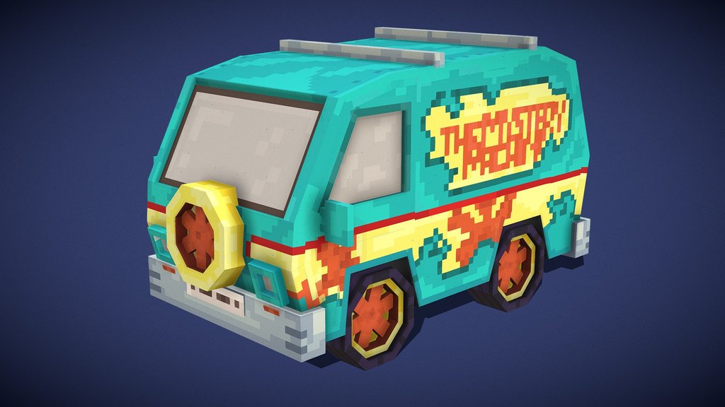 Scooby do "The mystery machine"