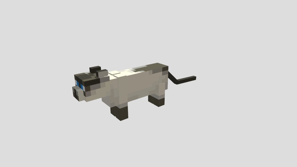 minecraft siamese cat