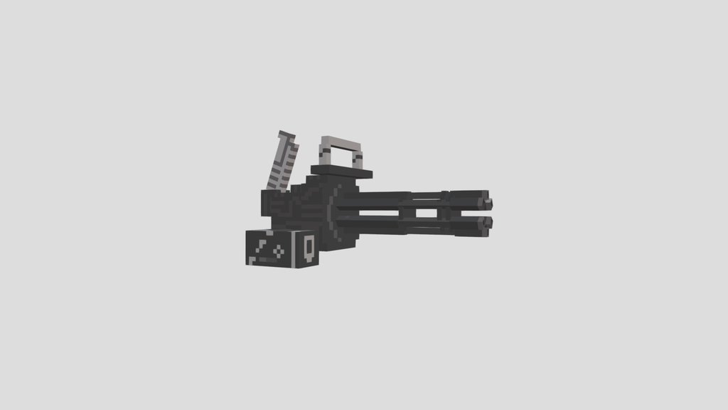 Machine Gun/Gutling (Minecraft)