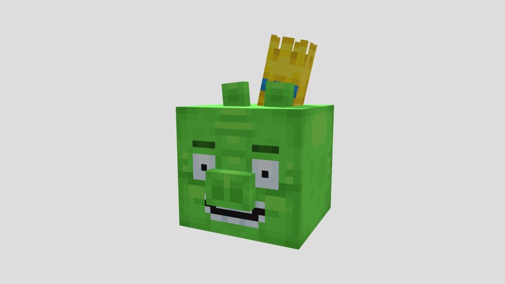 King Pig - Angry birds Minecraft Style