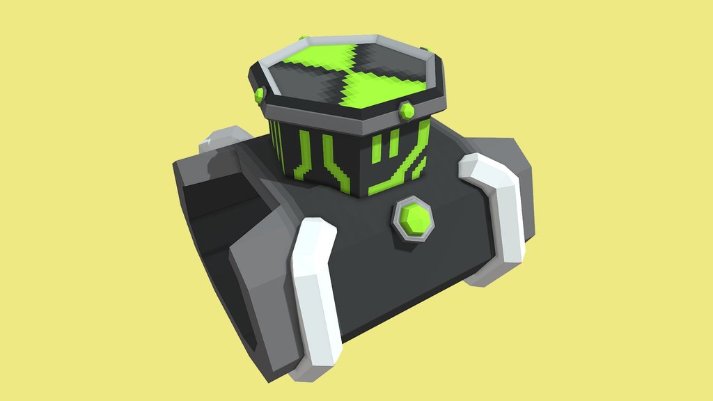 Low Poly Original Series Omnitrix - Ben 10