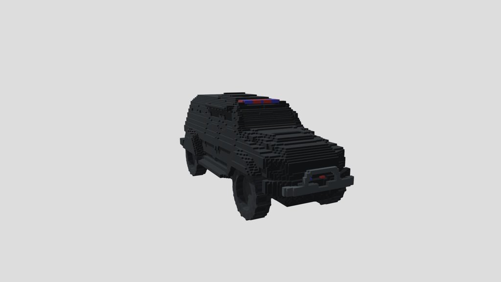 Amored Police Truck