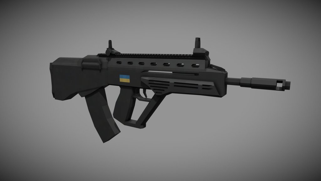 Malyuk (Vulcan-M) Low Poly Model