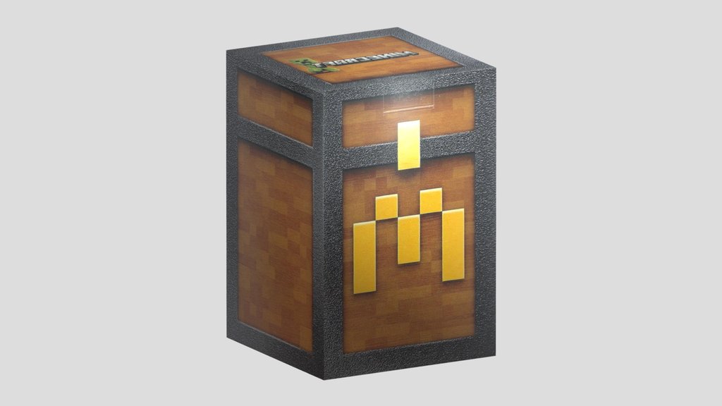 A Minecraft Movie McDonald's Toybox