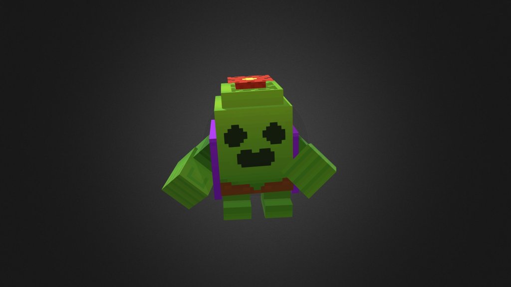 Spike frim Brawlstars in Minecraft