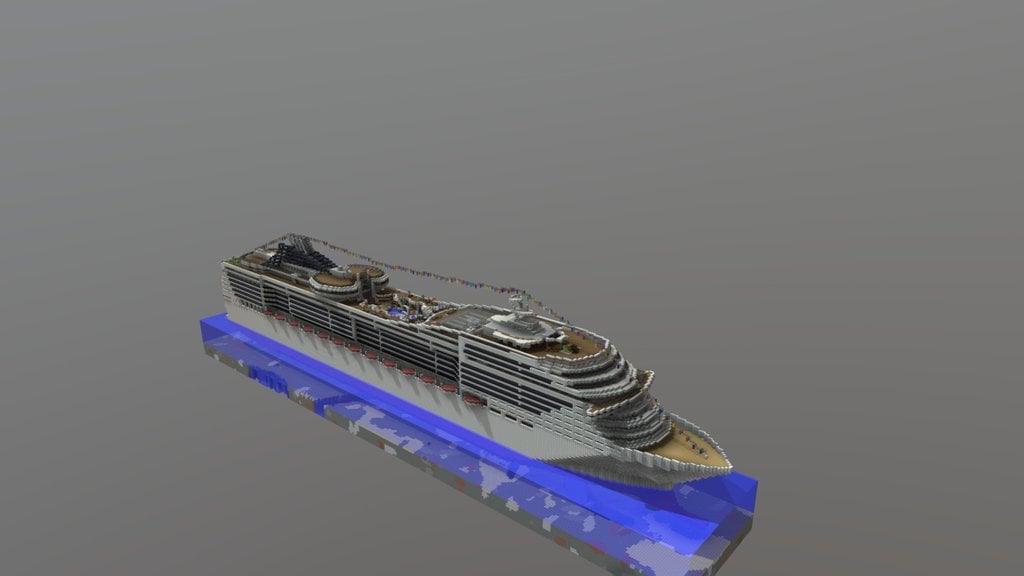 Cruise Ship (Minecraft build)