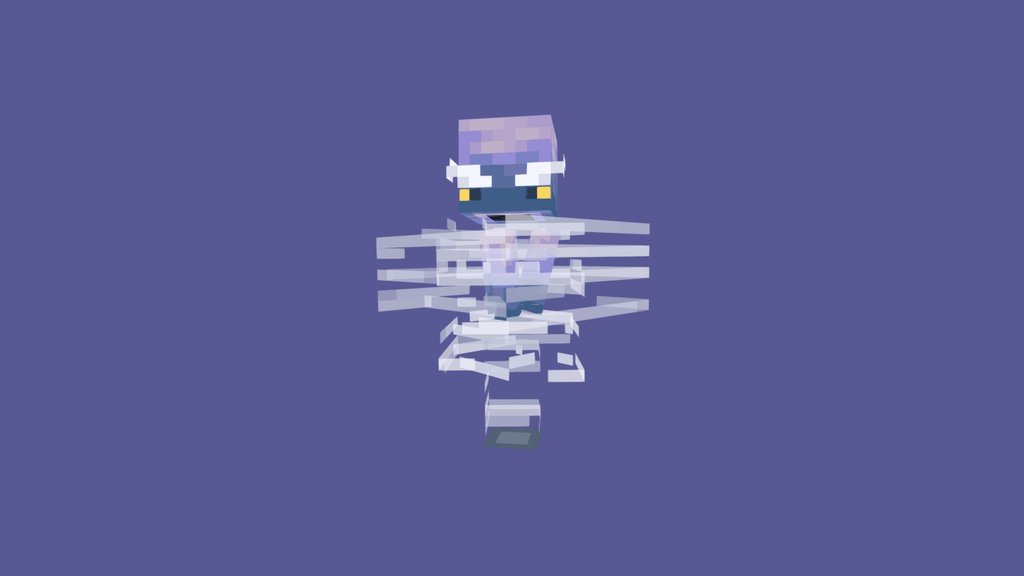 Free Minecraft Breeze (Rigged) Blender Model