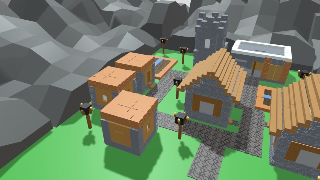 Деревня Minecraft