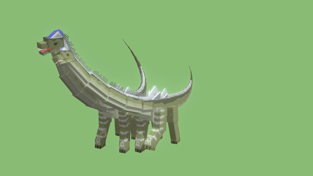 Titanosaurus Chimerus male and female