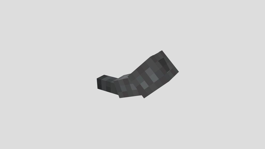 3d minecraft goat horn