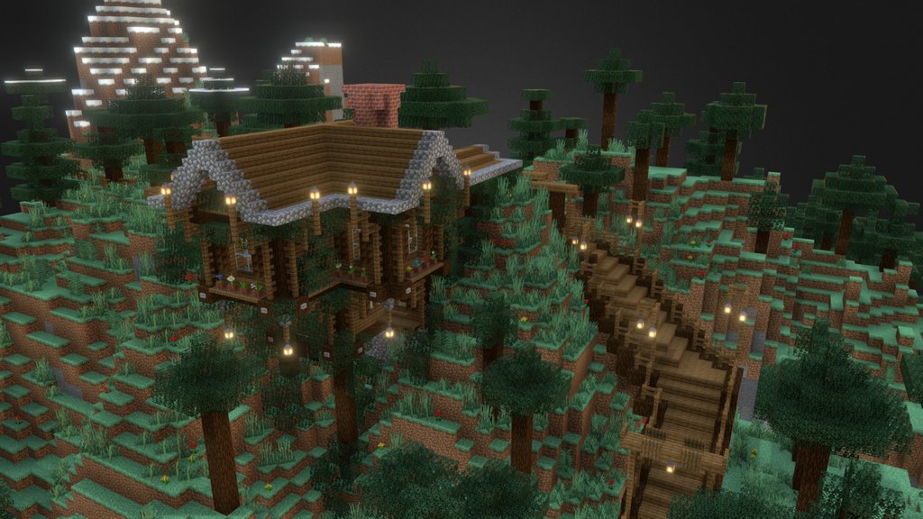 Minecraft Taiga House