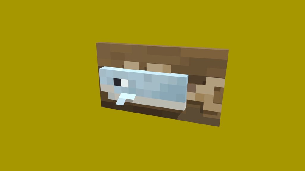 {Minecraft} Wall Moanted Fish